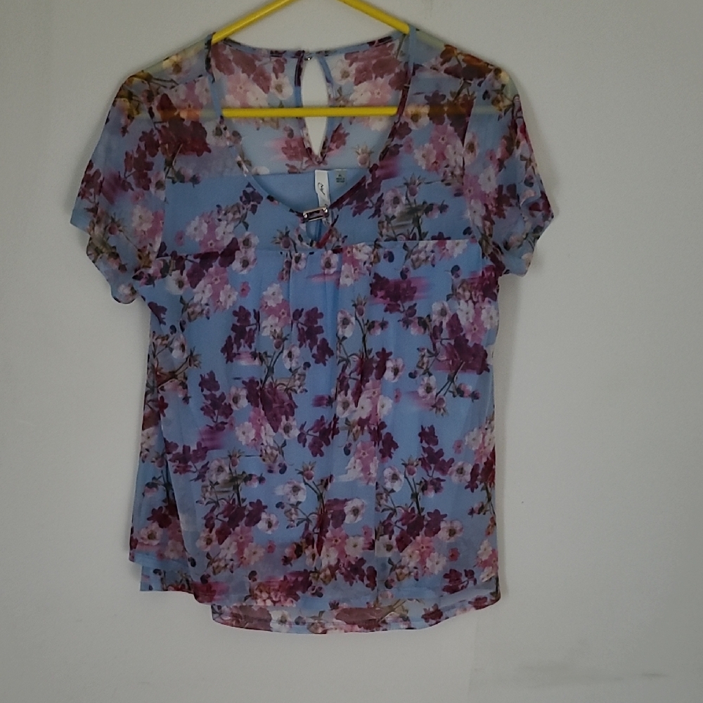 Floral Print Women's Top